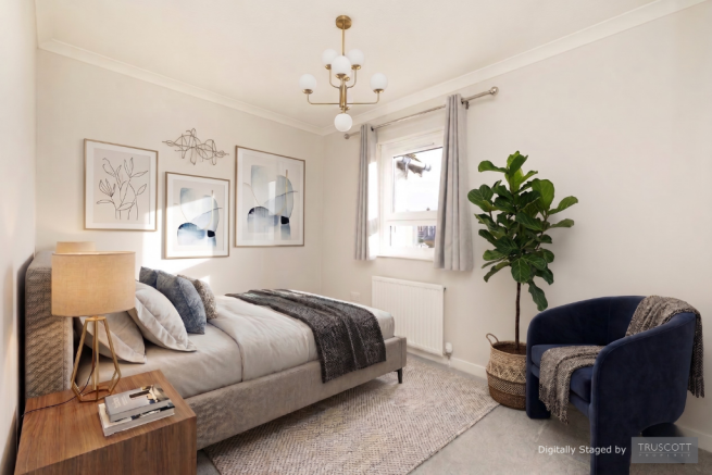 Double Bedroom 1 - Digitally Staged