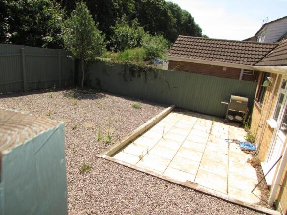Rear garden