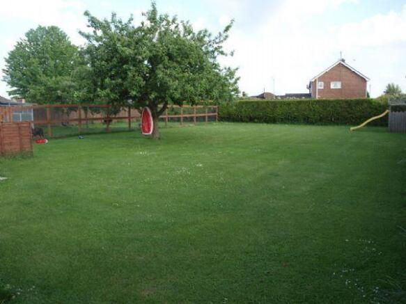 Rear garden