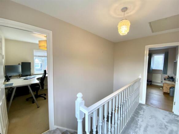 SECOND FLOOR STAIRS AND LANDING