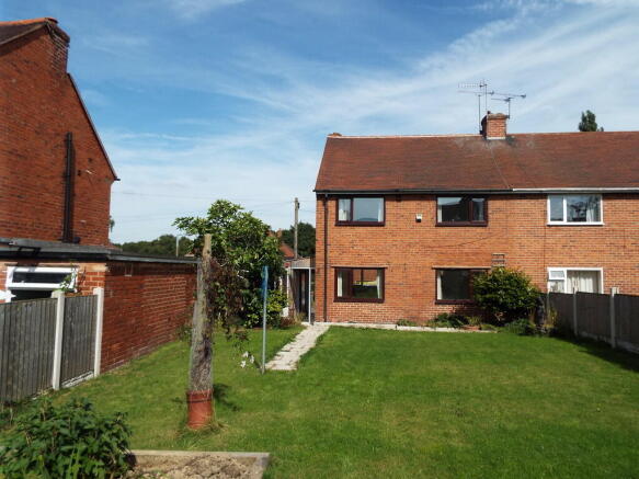 Rear garden