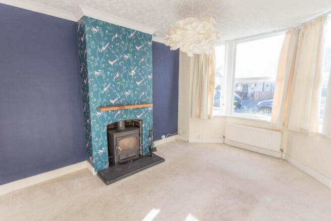 Sitting Room with bay window
