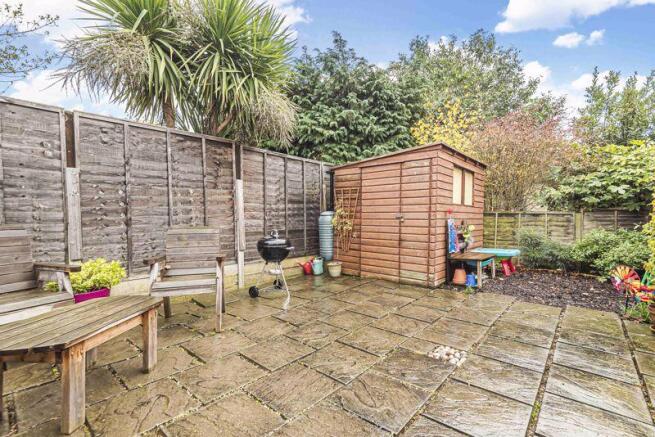 Rear garden