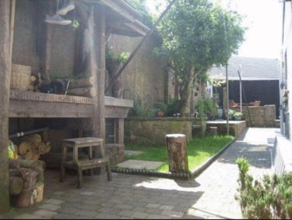 Rear garden