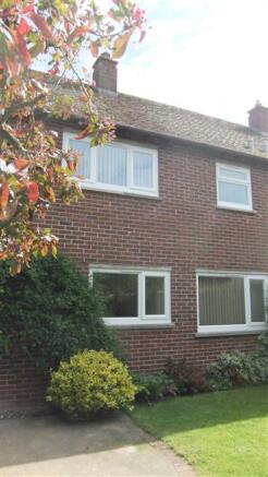 Rear of the house