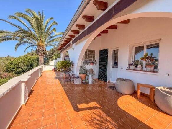 House surrounded by countryside in Cala Santandria