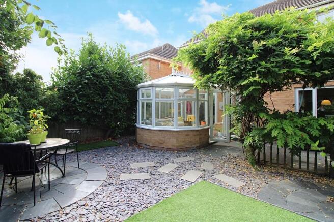 Rear garden