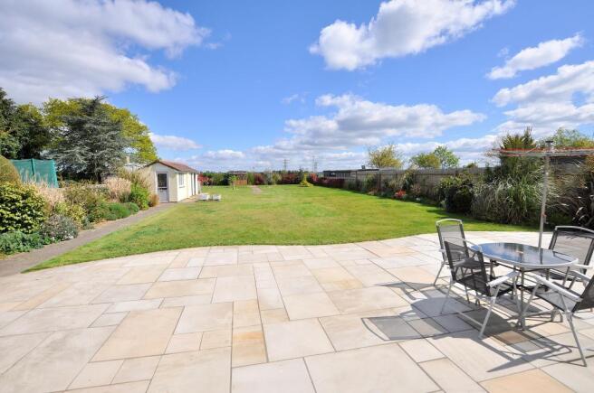 Rear garden