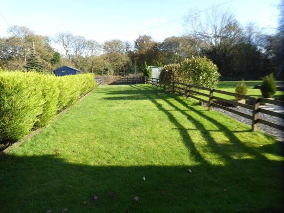Rear garden