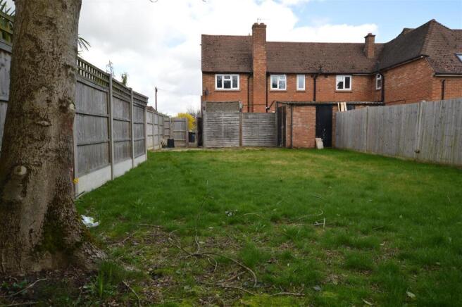 Rear garden