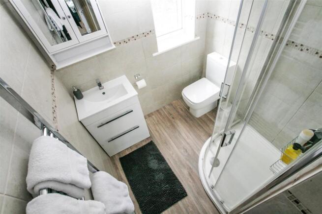 FULLY TILED SHOWER ROOM