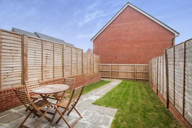 Rear garden