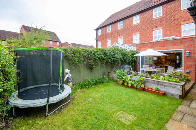 Rear garden