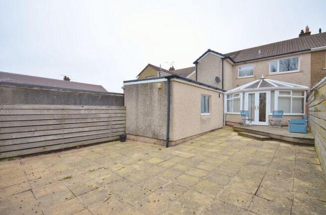Rear garden