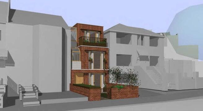 Proposed front elevation