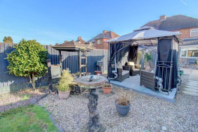 Rear Garden Seating Area