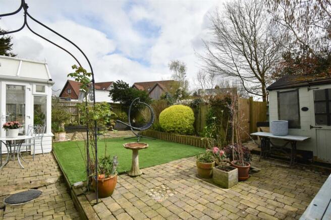 Rear garden
