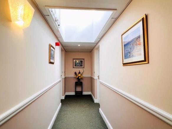 Communal hall leading to the flat