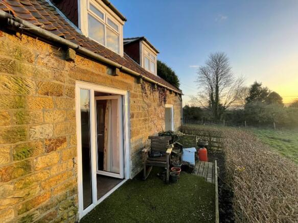 Rented rear garden