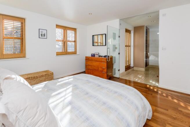 Master bedroom suite