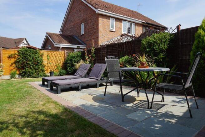 Patio seating ...