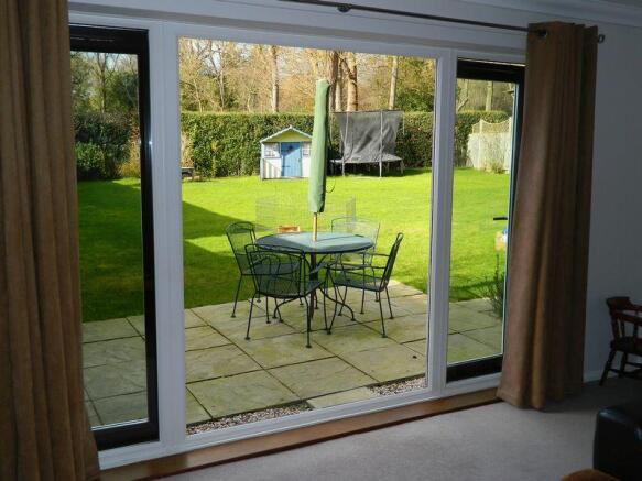 Rear garden
