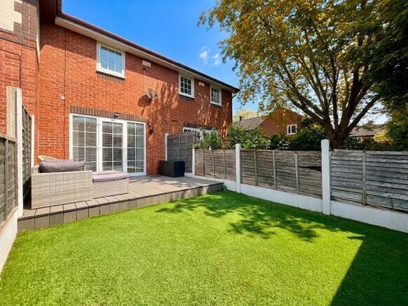 Rear of Property