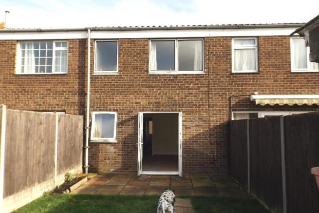 Rear of Property