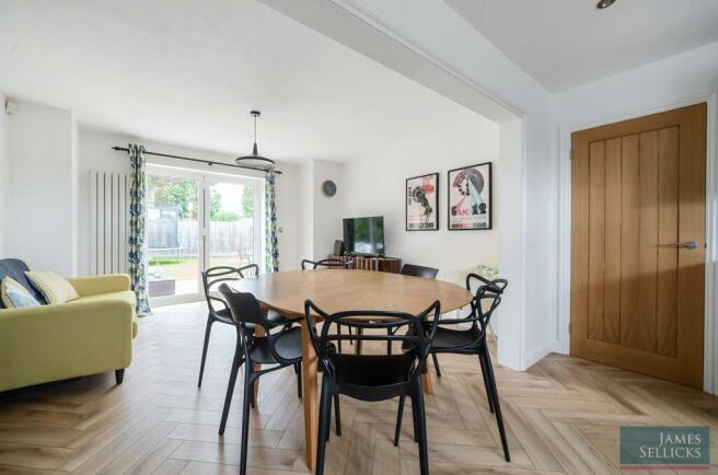 Dining and living area