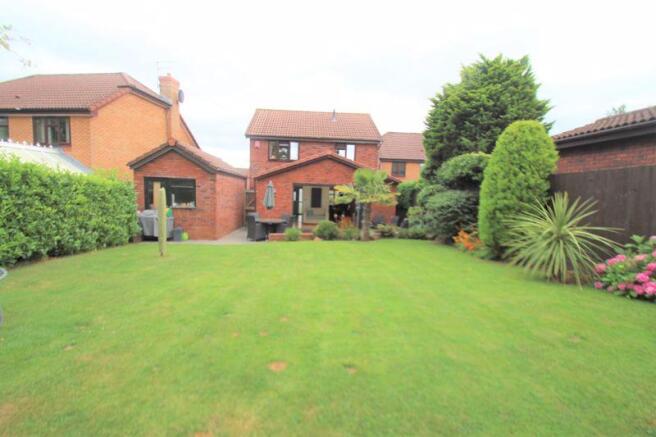 Rear garden
