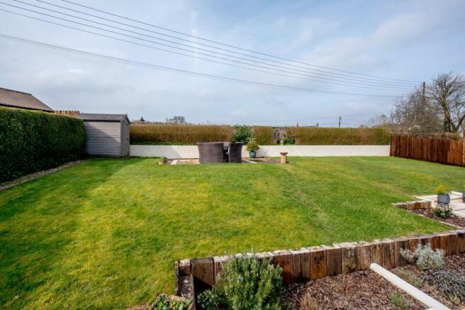 Rear garden