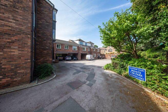 Residents car park