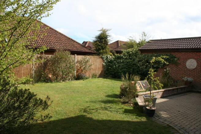 Rear garden
