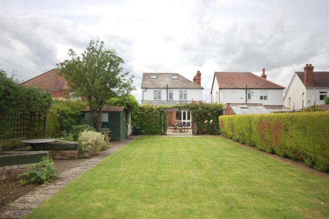 Rear garden
