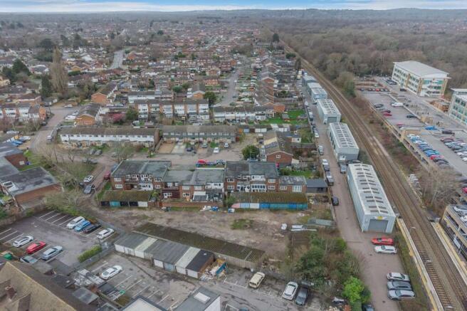 Land lying to the southeast of Ryecroft Gardens, Blackwater, Camberley GU17 0HZ