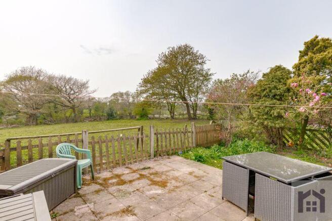 Rear patio