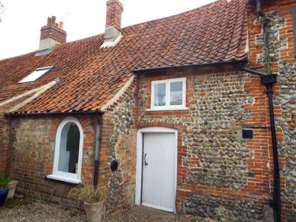 Rear of property
