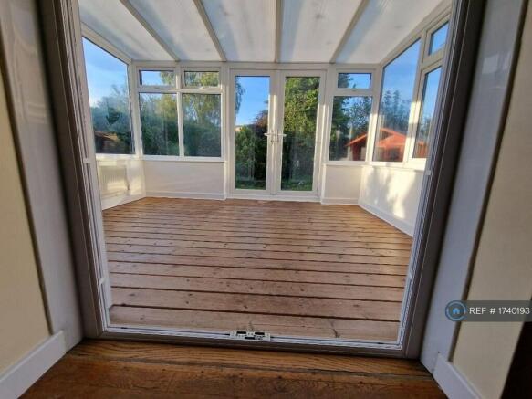 Looking Out Through Conservatory