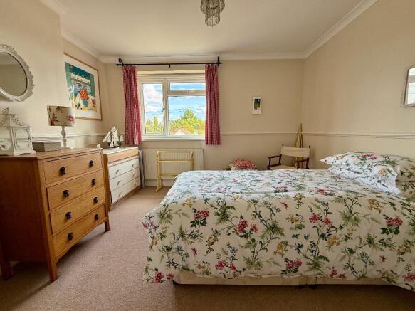 Bedroom 1 a large double room