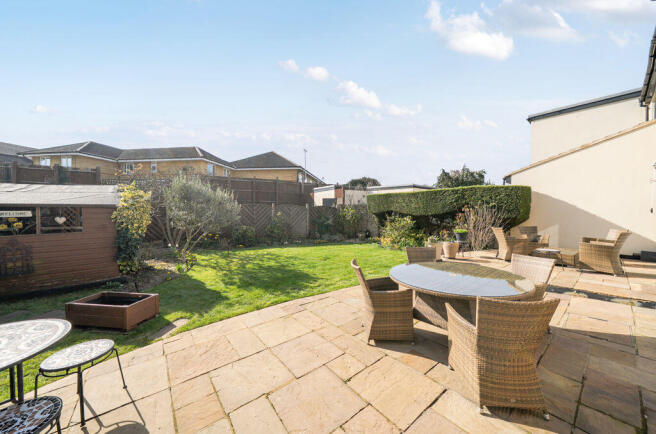 Rear garden angle 1