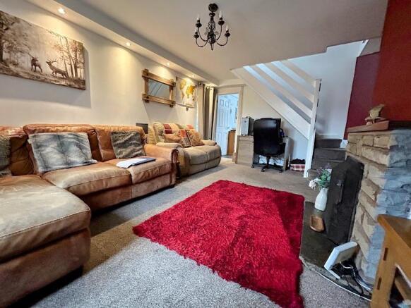 LIVING ROOM AND DINING AREA