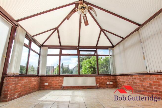 HALF BRICK & UPVC DOUBLE GLAZED CONSERVATORY