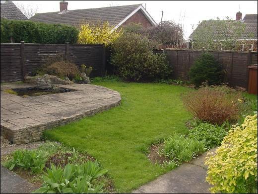 Rear garden