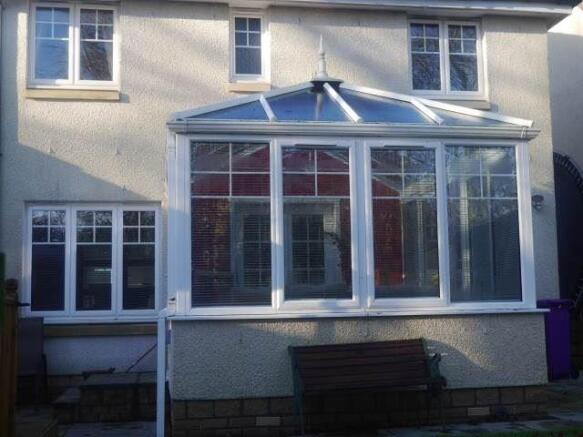 Rear of house 