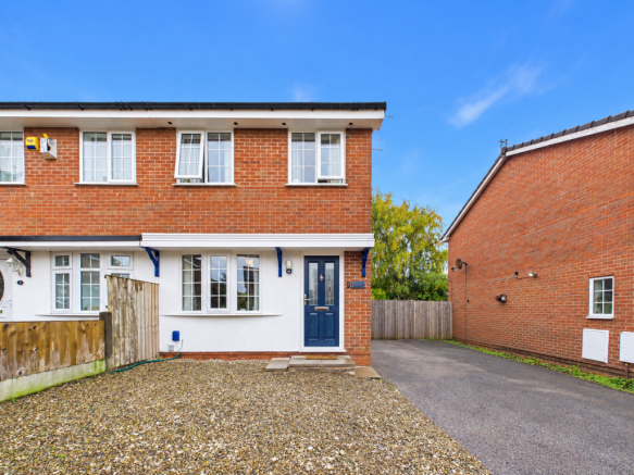 2-bed semi-detached on Washbrook Avenue, Prenton, £200,000