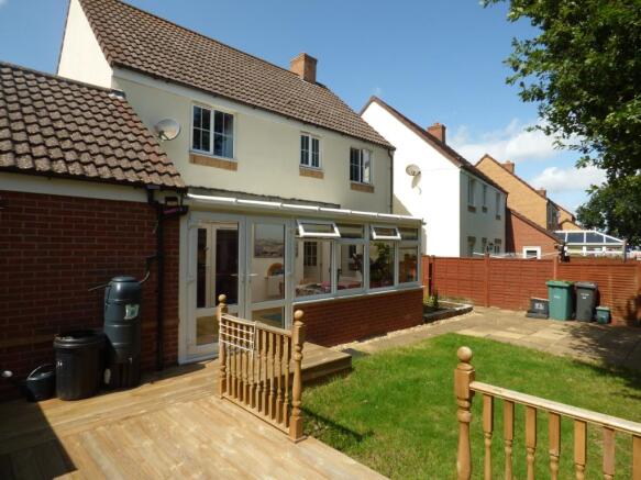 Deck & garden