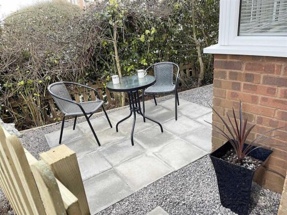 Outside sitting area