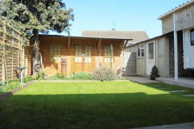 Rear garden