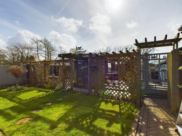 Rear garden