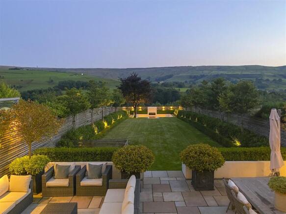 Rear Garden by Night